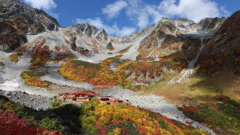 涸沢紅葉全景