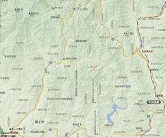 岩屋ダム地図