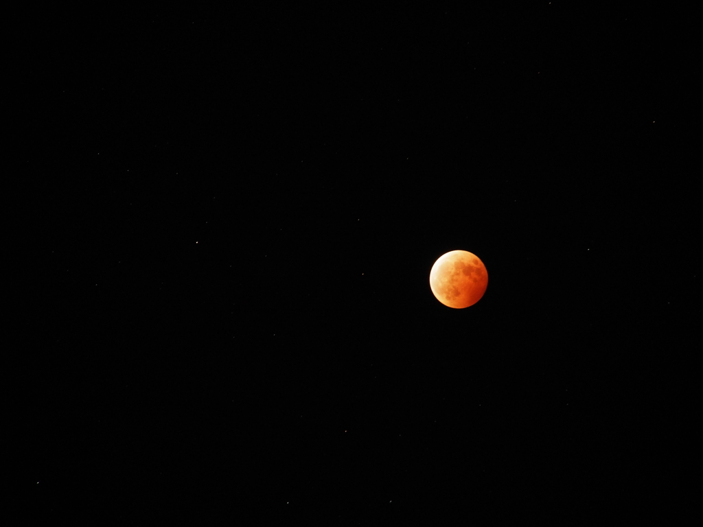 Red moon & stars
