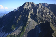 南岳より大キレット