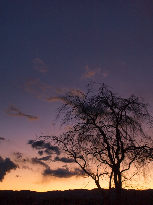 2012最後の夕焼け