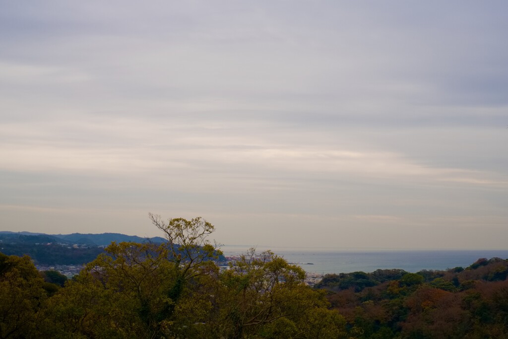 冬の海　鎌倉