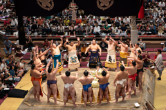 幕の内　若隆景他