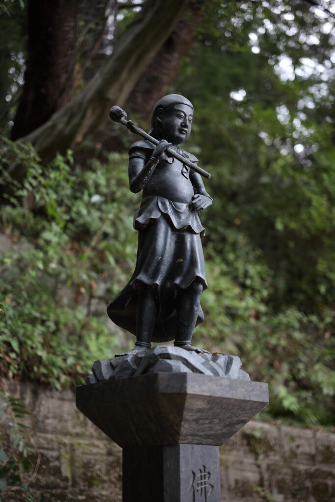 高尾山のゴルファー