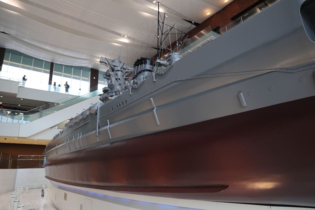 宇宙戦艦大和の横腹