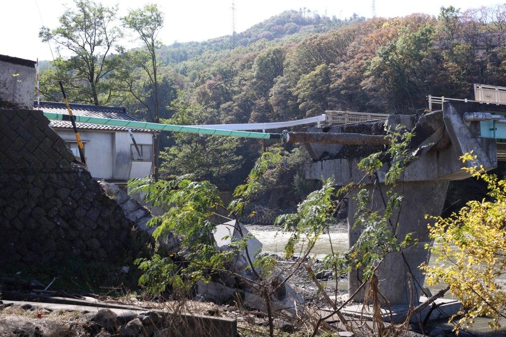 千曲川　東御市　田中橋