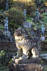 高尾山 　狛犬