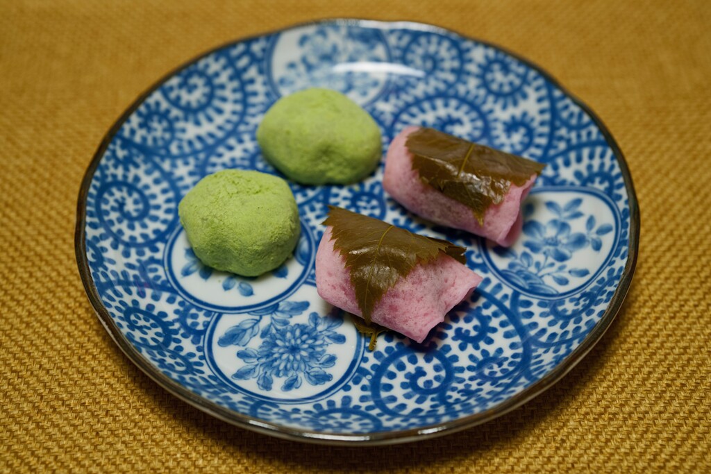 桜餅　うぐいす餅