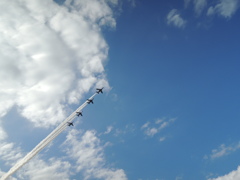 入間基地航空祭　ブルーインパルス