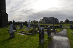 アイルランド　教会・墓地