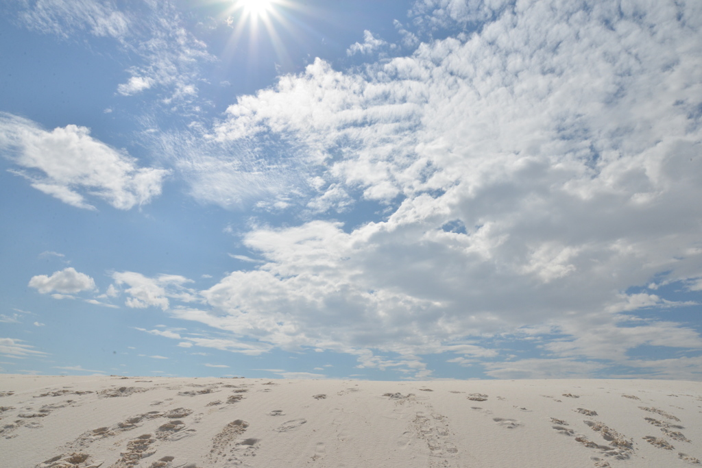 White sands ホワイトサンズ　アメリカ・ニューメキシコ州
