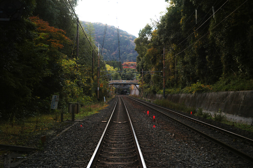 嵐山　線路