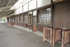 旧大社駅のホーム