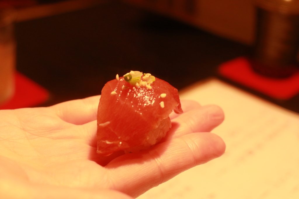 手毬寿司でスタート