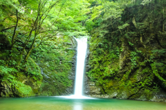 岐阜にあった滝