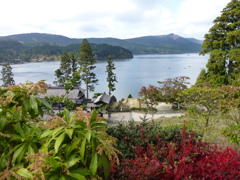箱根関所から