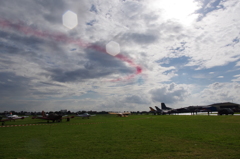 トリコロールな空