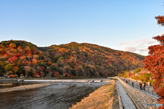 紅葉ピークの嵐山