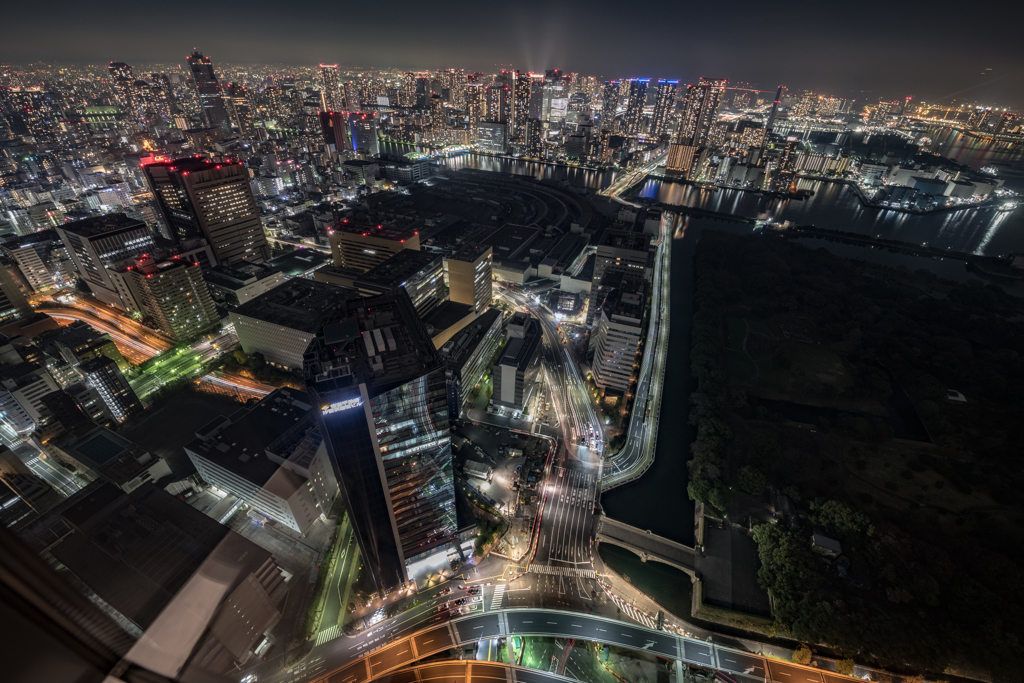 カレッタからの夜景