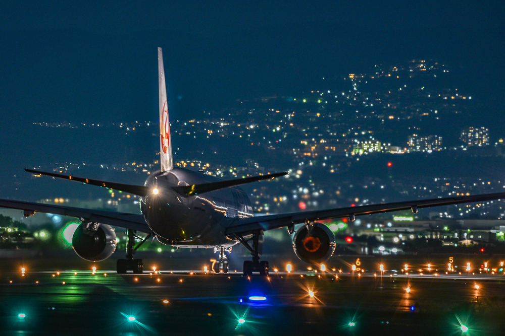 千里川夜景