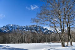 冬晴れ戸隠連峰