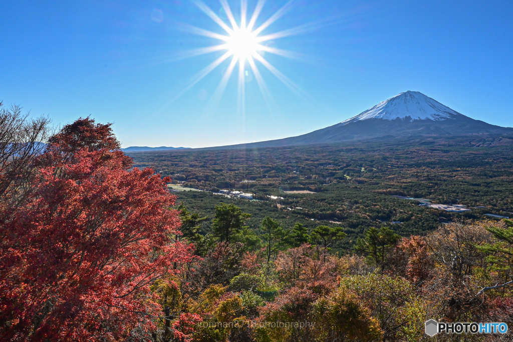 紅葉台から