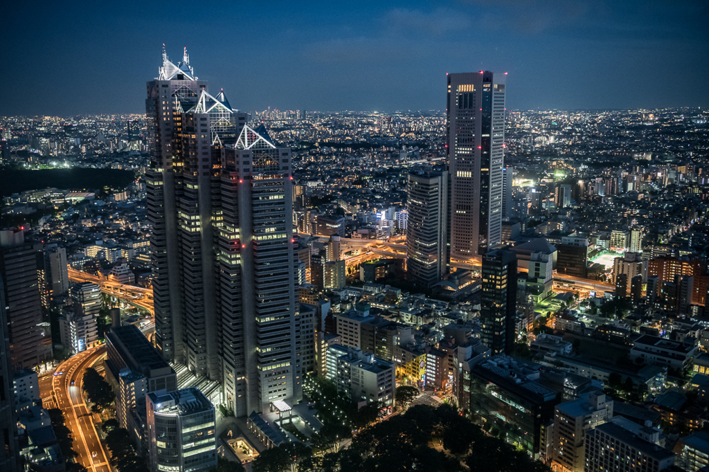 都庁からの夜景