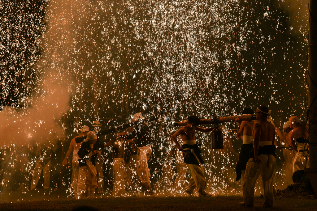 手力の火祭り・夏　その１