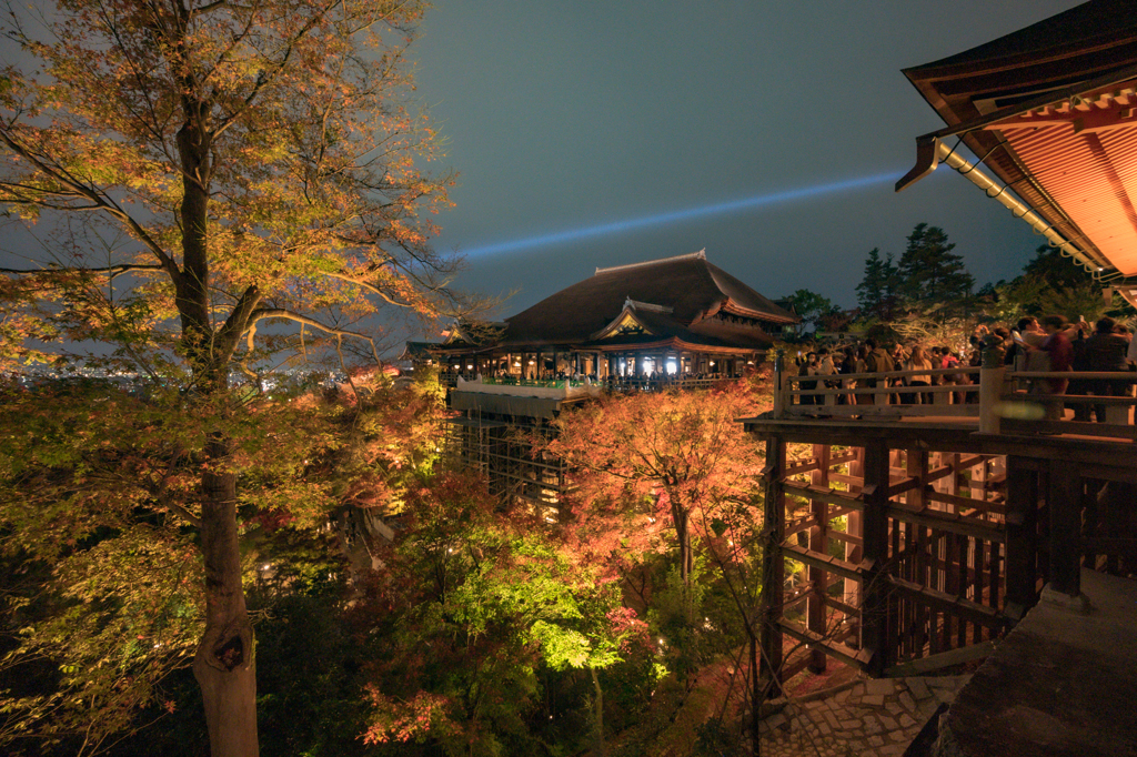 京都清水寺夜間参拝⑤