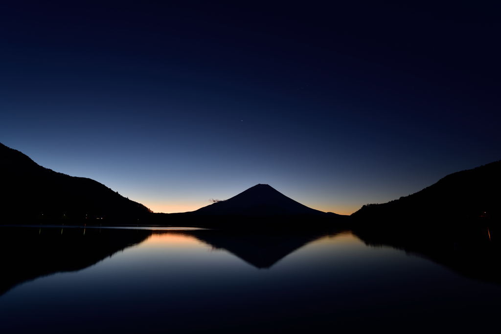 At the break of day