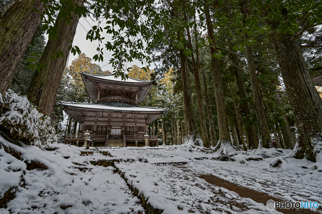 高野山の冬１