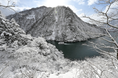 庄川峡雪景色 ２