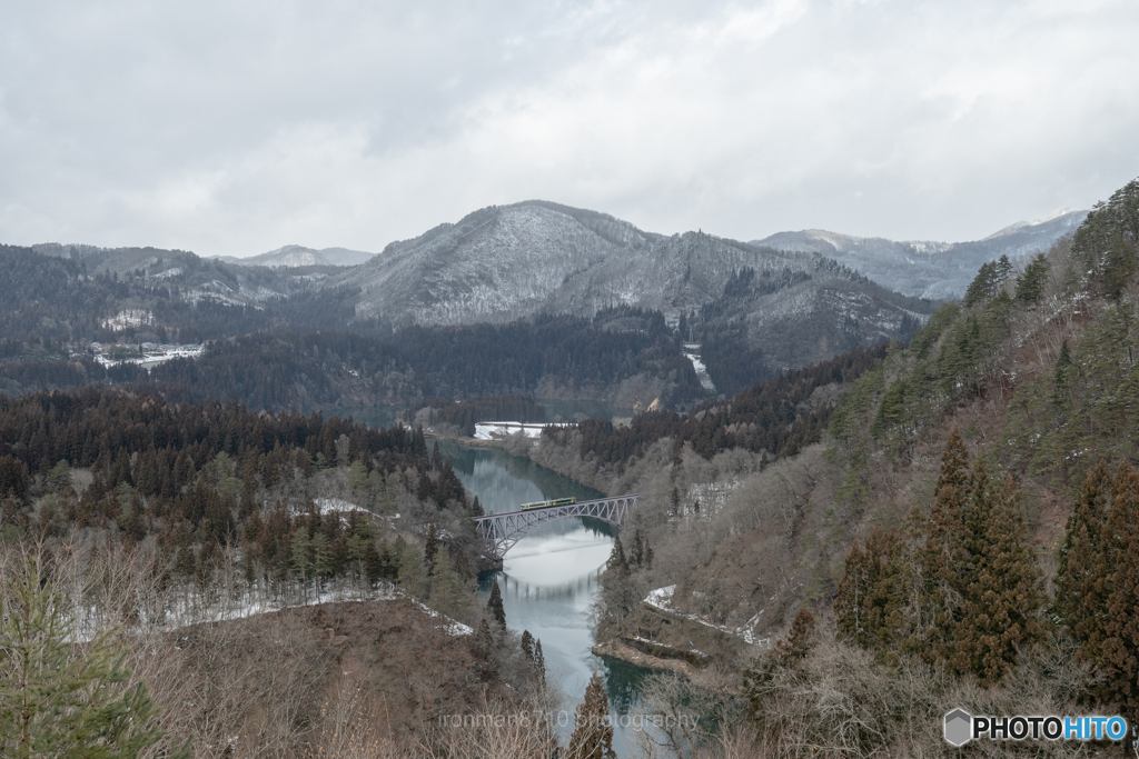 絶景の鉄橋を往く