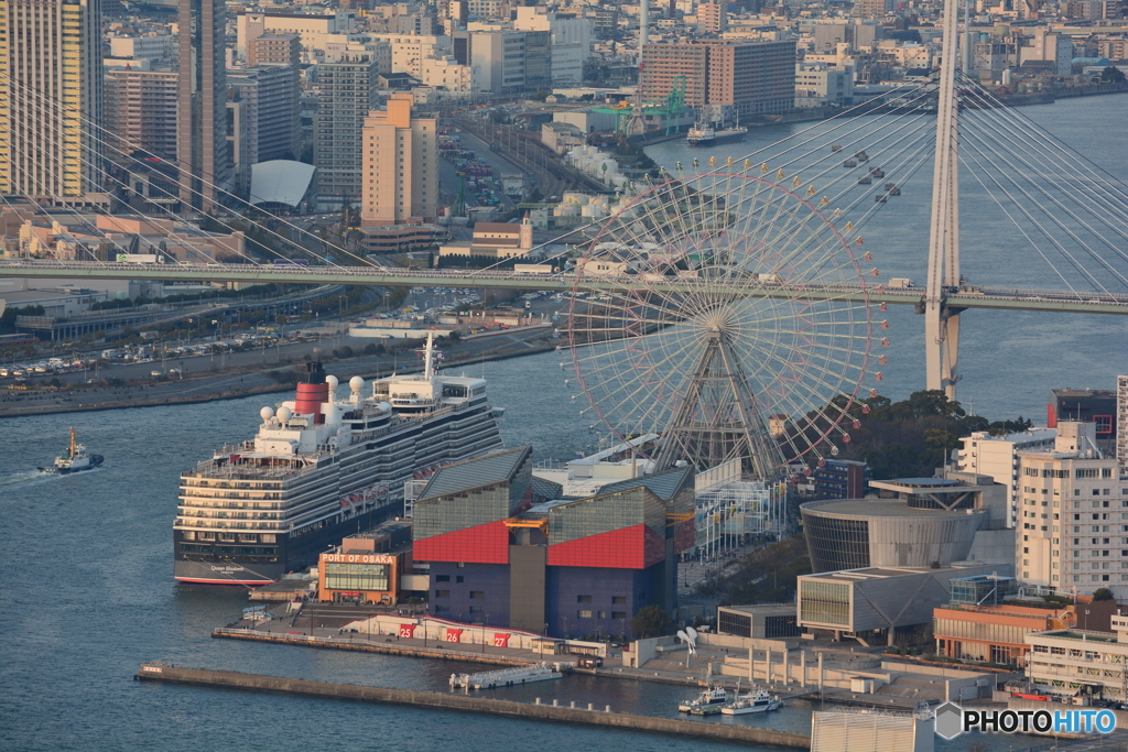 クイーン・エリザベス　大阪寄港②