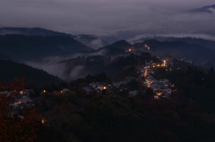 雨の吉野