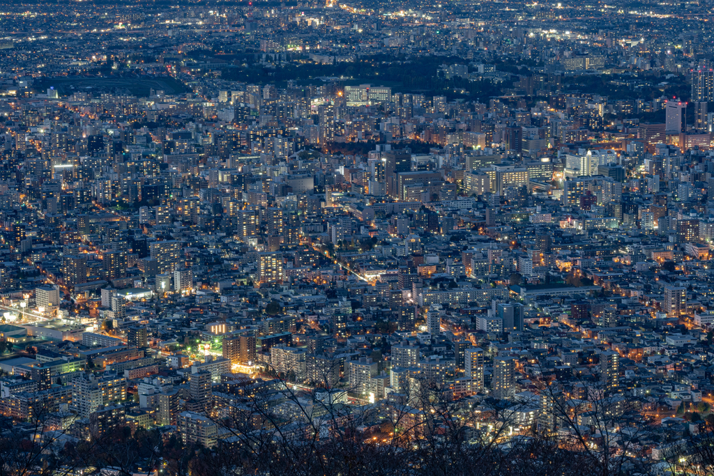 札幌の夜景②
