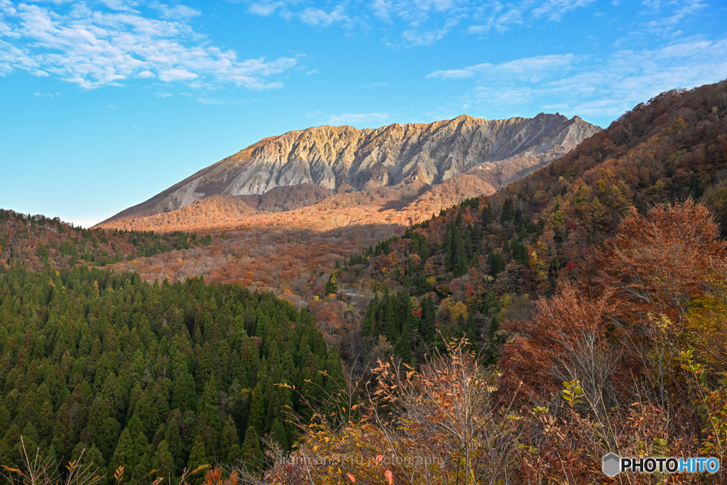 大山の秋　１