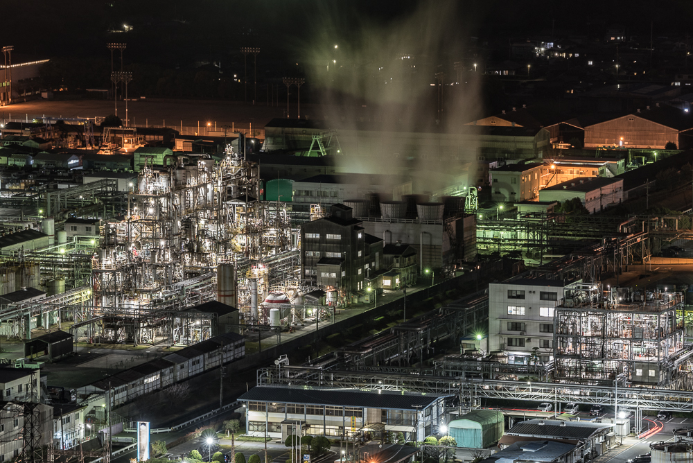 水島工場夜景１