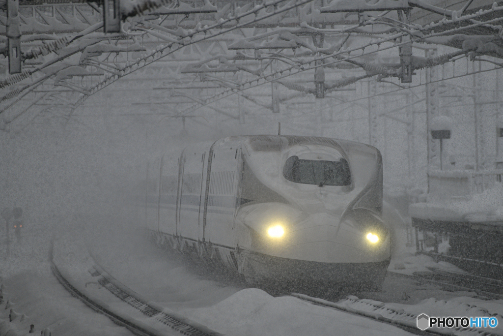 大雪の米原４