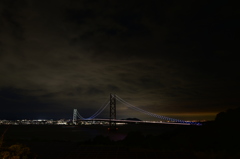 明石海峡大橋・夜景
