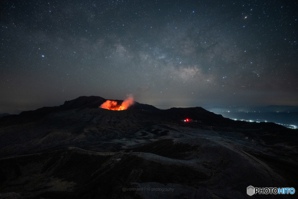 火の国熊本の星空