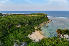 沖縄旅行・果報バンタ