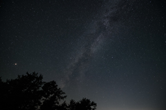 7月の天の川　星取県にて