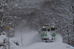 キハ40雪景色①