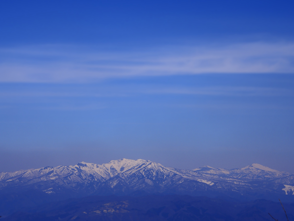 赤城山頂より
