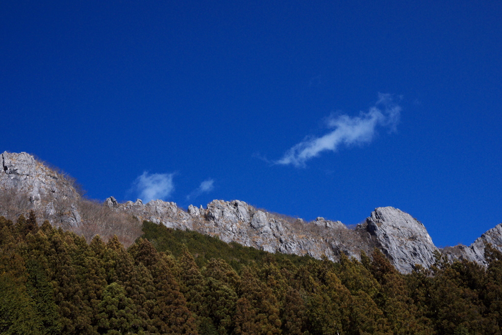秩父二子山、西岳へ
