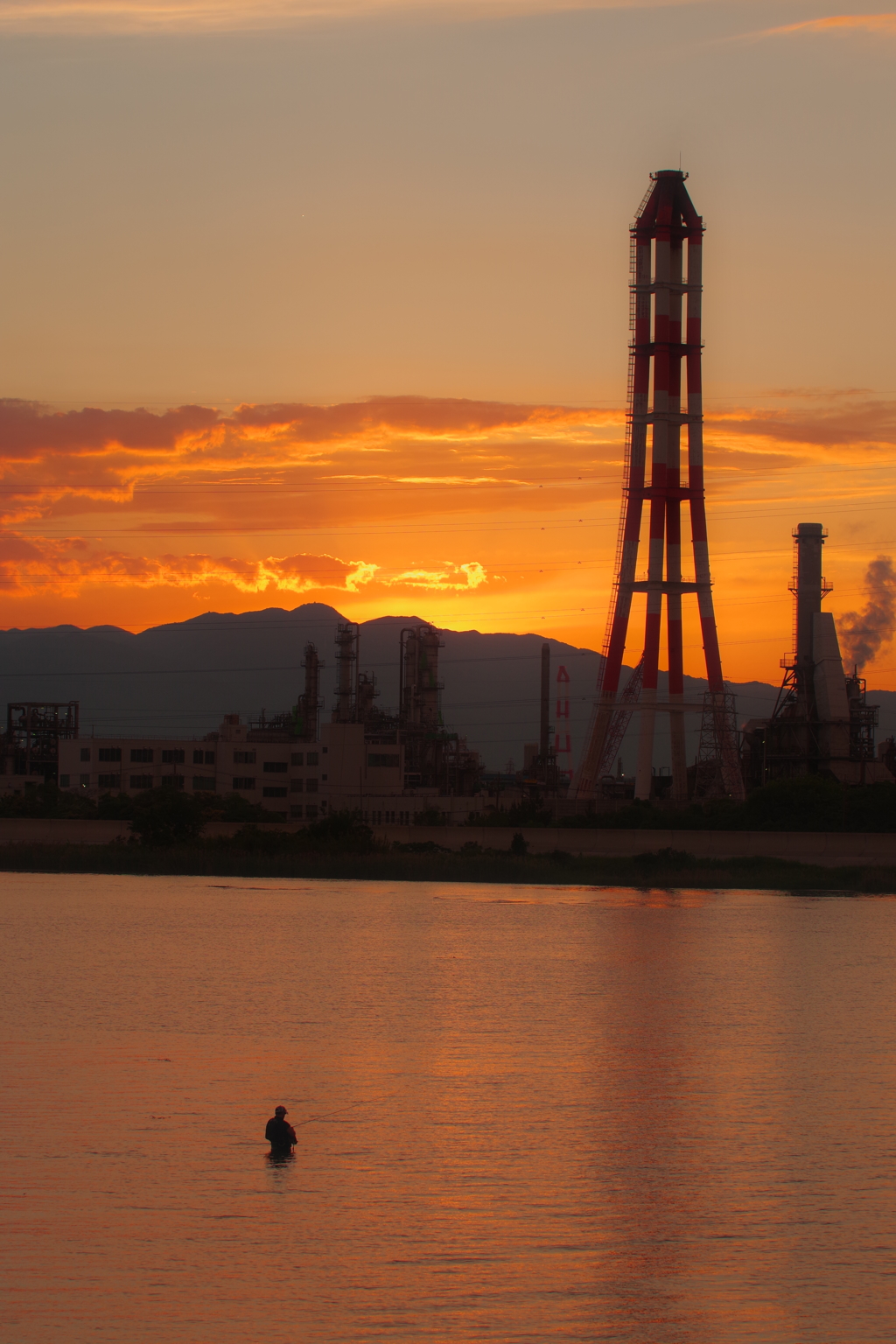 夕焼けアングラーⅡ