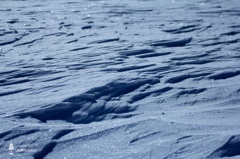 風と雪の造形