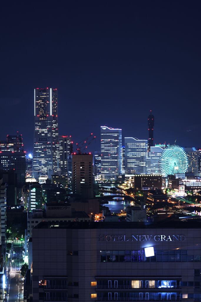 横浜マリンタワーから