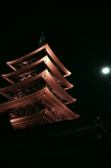 浅草寺　五重塔